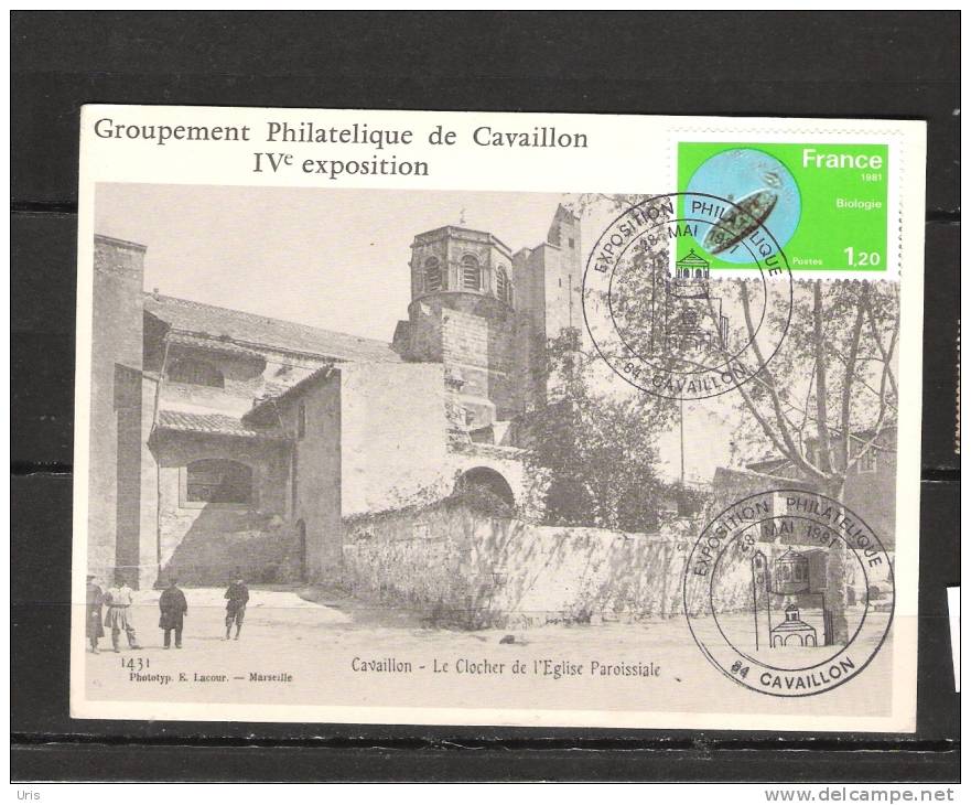 FRANCE   CARTE    II éme  EXPO; DE  CAVAILLON - Altri & Non Classificati