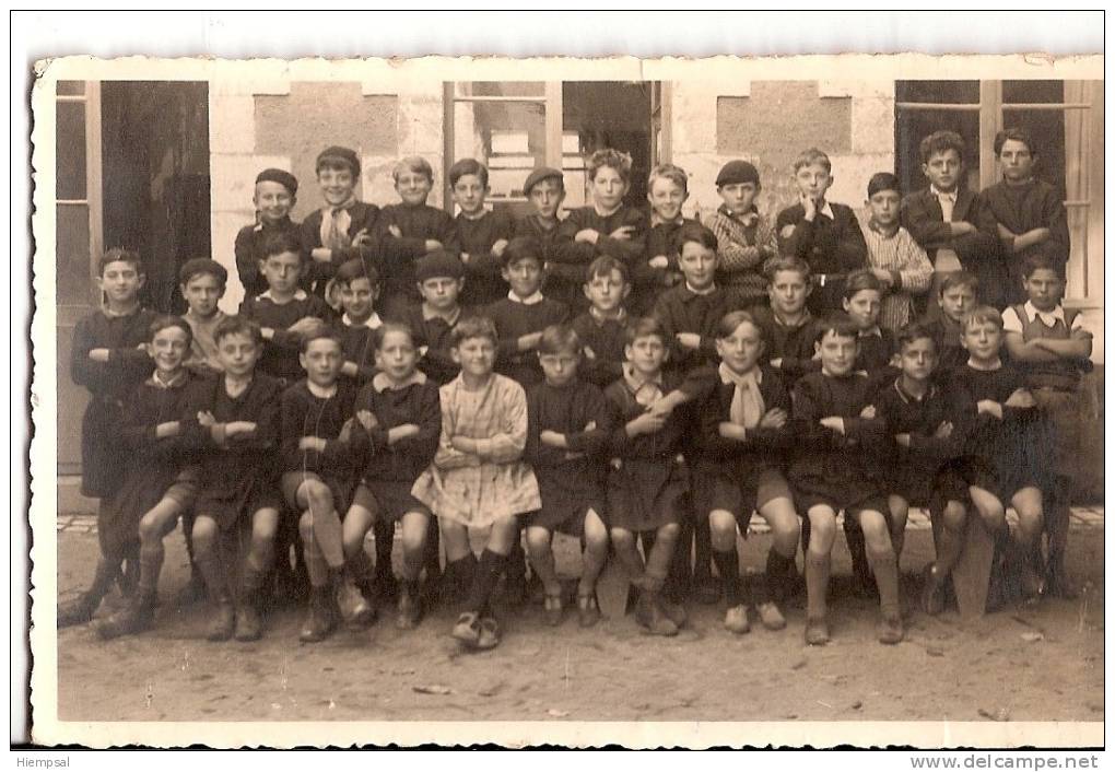 Carte: - Postale  Photo   -de  Classe D'ecole - Photos