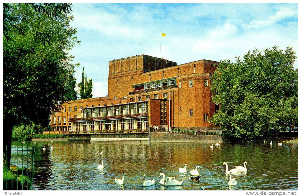 STRATFORD-UPON-AVON - Royal Shakespeare Theatre - CPSM, Petit Format, Neuve, 2 Scans - Stratford Upon Avon