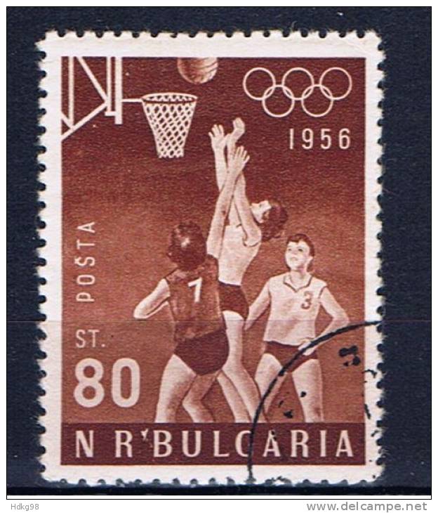 BG Bulgarien 1956 Mi 1000 Basketballspieler - Gebraucht