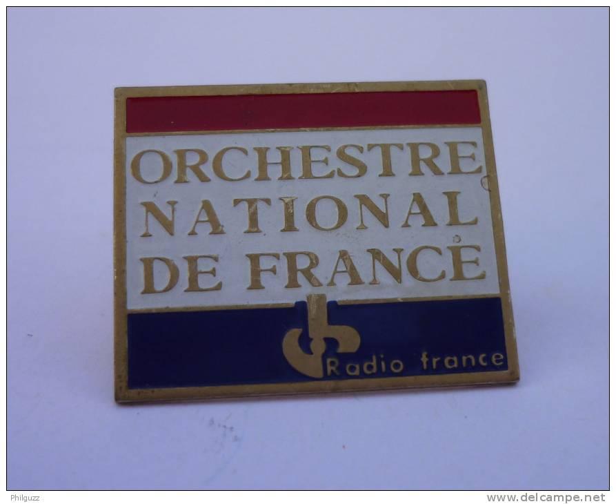 PIN´S RADIO FRANCE ORCHESTRE NATIONAL DE FRANCE - Medias