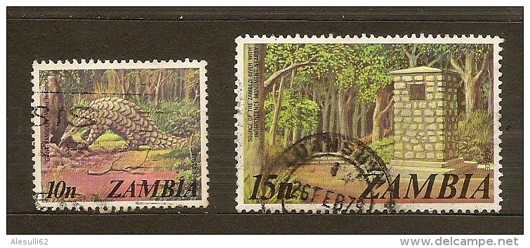 ZAMBIA    - 1975 -  N.  140-141/US  Lotto Lot - Zambie (1965-...)