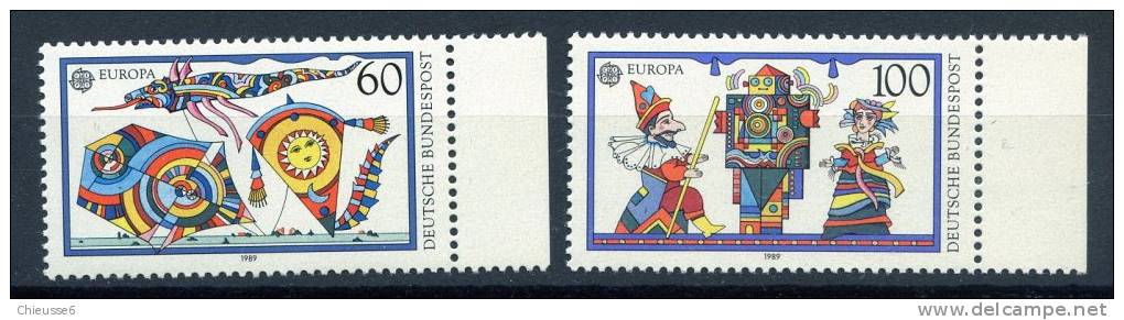 Allemagne ** N° 1249/1250  - Europa 1989. - 1989