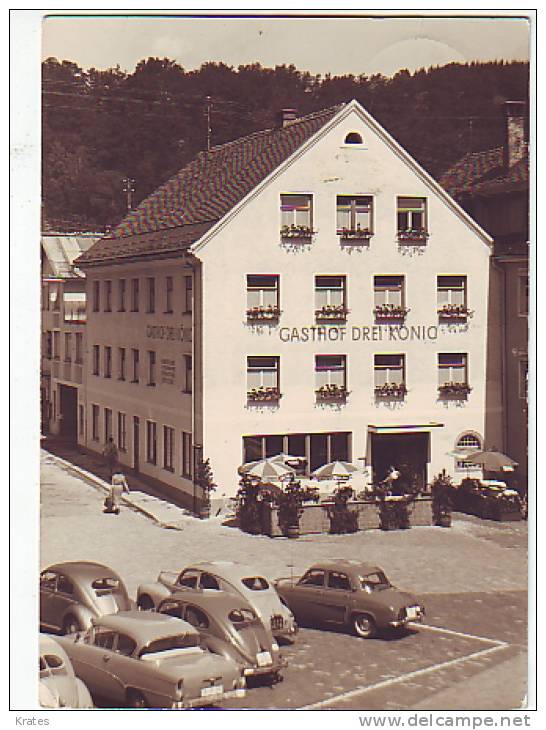 Postcard - Gasthof "Drei Konig"  (V 667) - Ristoranti