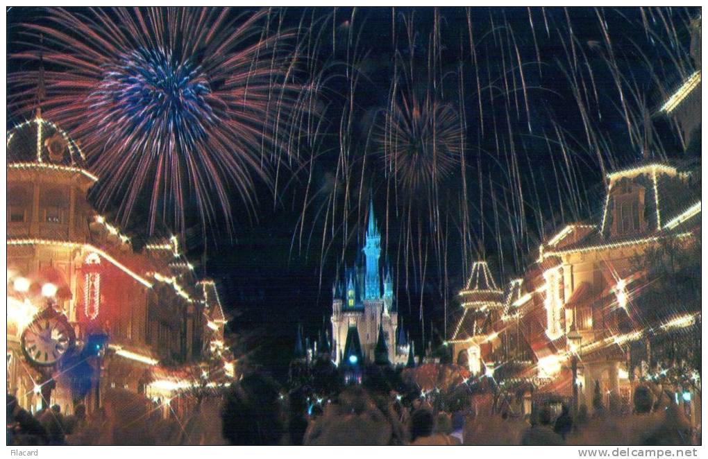 17082    Stati Uniti,   Walt  Disney   World,  "Fantasy  In The   Sky",  Fireworks,  VG  1981 - Orlando