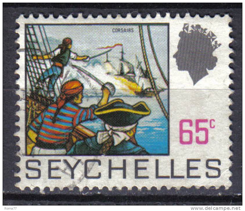 AP102 - SEYCHELLES , Elisabetta  :   N. 259A  Used - Seychellen (...-1976)