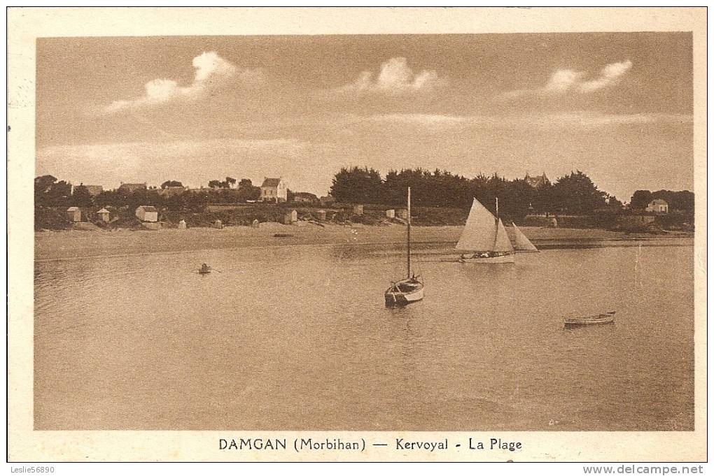 DAMGAN  ***  Kervoyal  La Plage  *** - Damgan