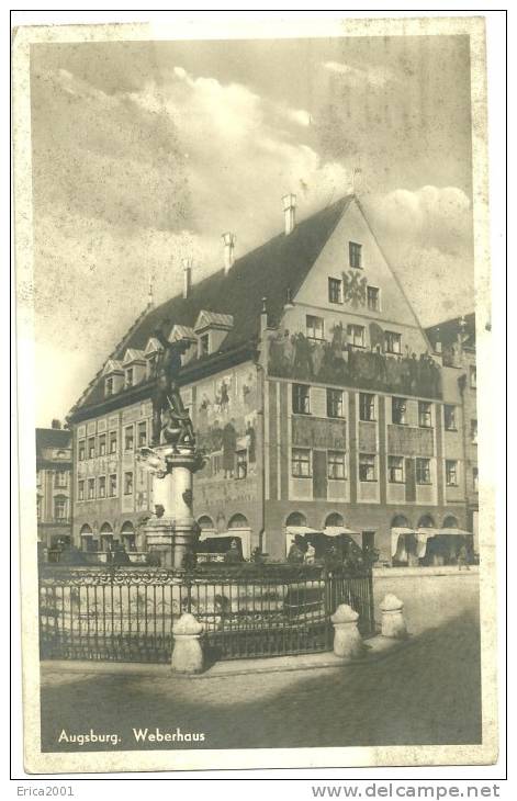 Allemagne.Bvière.Augsburg. Weberhaus.cpaphoto. - Augsburg