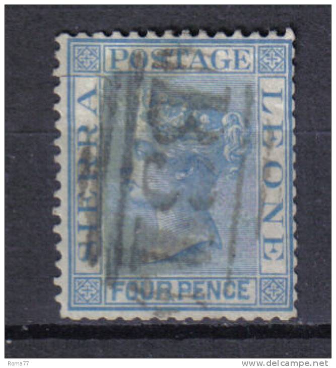 AP137 - SIERRA LEONE , Yvert N. 26. CA Dent 14 . Difettoso - Sierra Leone (...-1960)