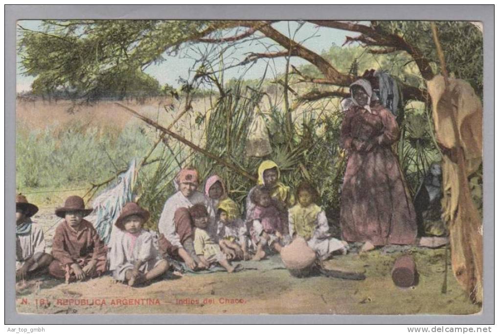 Argentinien Indios Del Chaco 1912-05-23 Foto Z.Fumagalli - Argentine