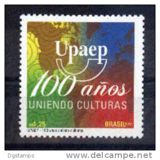 Brasil 2011 ** Centenario Upaep: 100 Años Uniendo Culturas. Mapas. Upaep Centennial: 100 Years Uniting Cultures. Maps - Ungebraucht