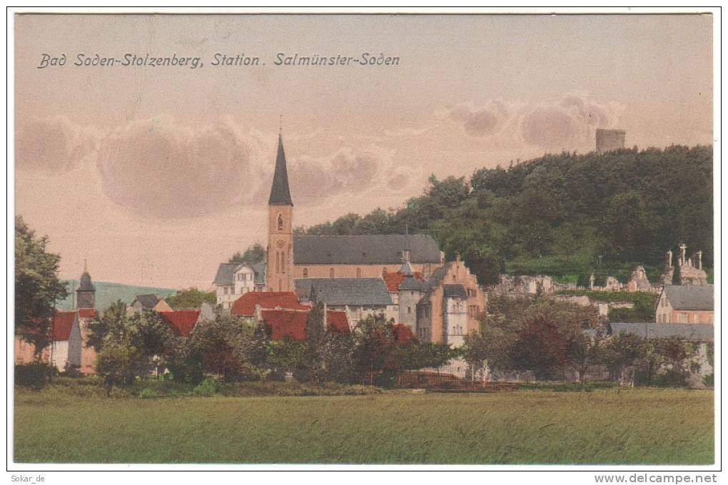 AK Bad Soden-Stolzenberg Station Salmünster Soden, Main-Kinzig-Kreis, Hessen - Bad Soden