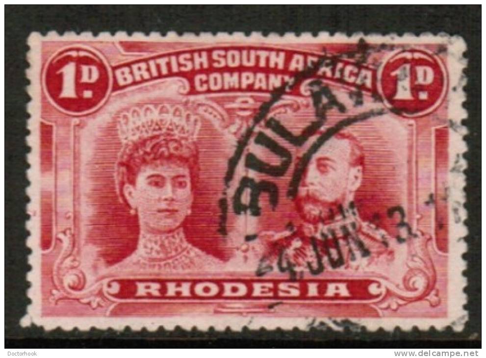 RHODESIA   Scott #  102c F-VF USED - Andere & Zonder Classificatie