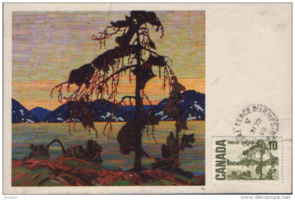 Canada- Maximum Poscard 1968- The Jack Pine By Tom Thomson - Impresionismo