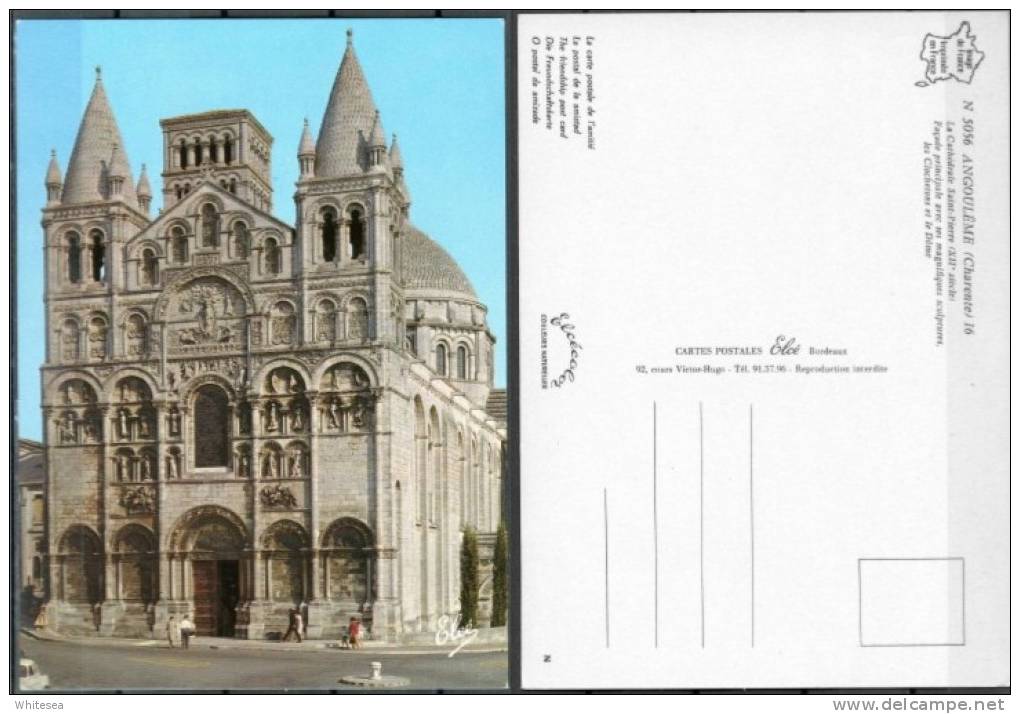 Ak Frankreich - Angouleme - Kirche,church,Kathedrale - Iglesias Y Catedrales