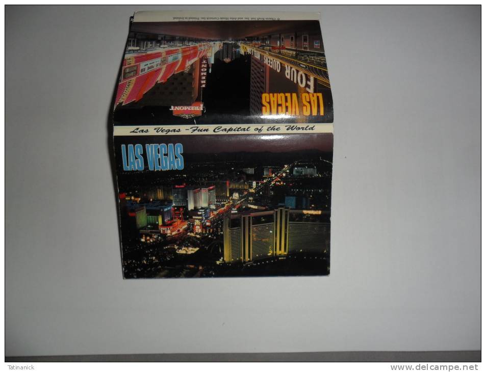 Las Vegas ; Carnet De 10 Cartes - Las Vegas