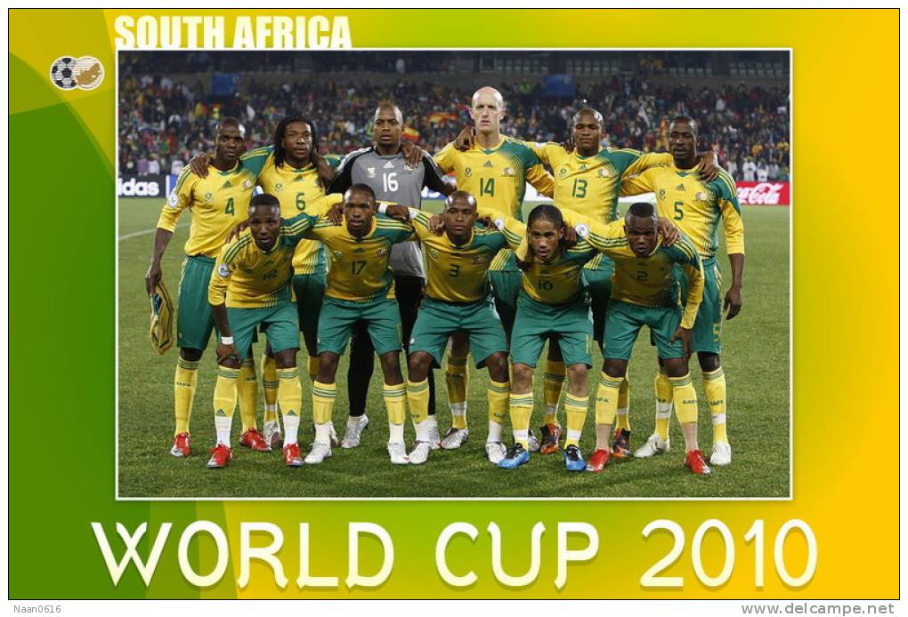 [Y38-19 ]  South Africa South Africa FIFA World Cup  , Postal Stationery -- Articles Postaux -- Postsache F - 2010 – South Africa