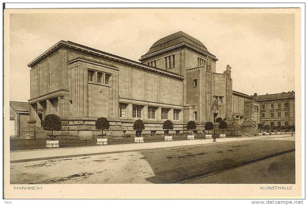 Germany Mannheim Museum Stadttheater Kunsthalle - Mannheim