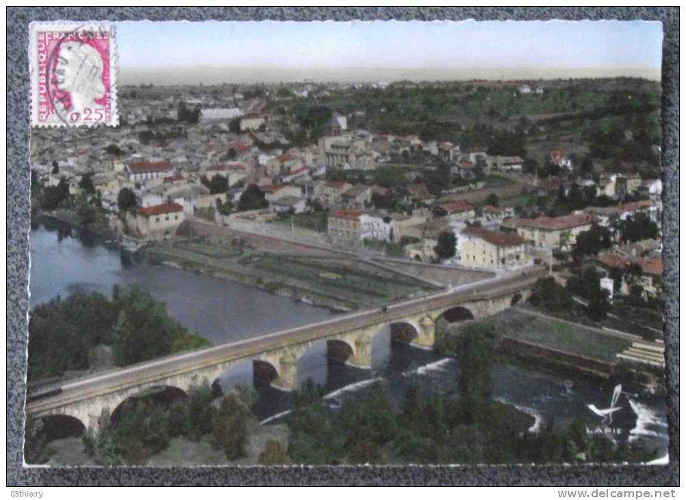 CPSM 63 - PONT DU CHATEAU - LE PONT SUR L´ALLIER - 1964 - - Pont Du Chateau