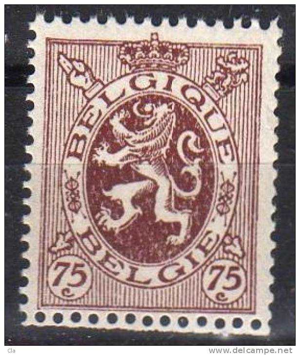 288A  **   Cob 40 - 1929-1937 Heraldic Lion