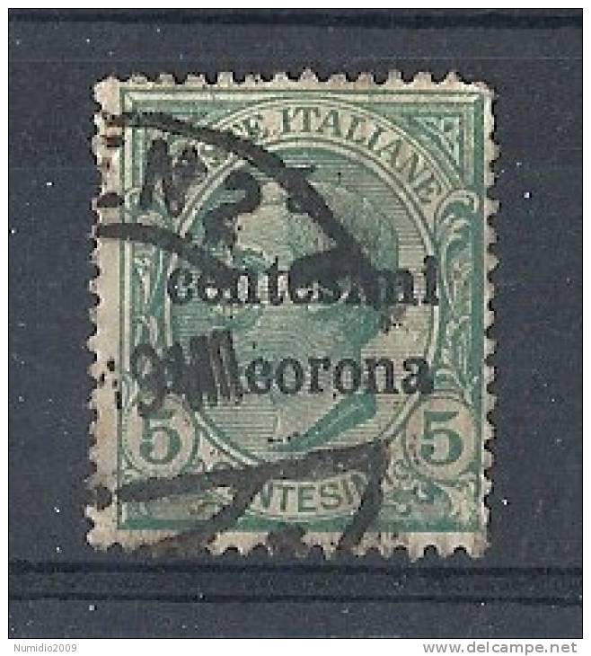 1919 TRENTO E TRIESTE USATO 5 CENT - RR8774 - Trente & Trieste