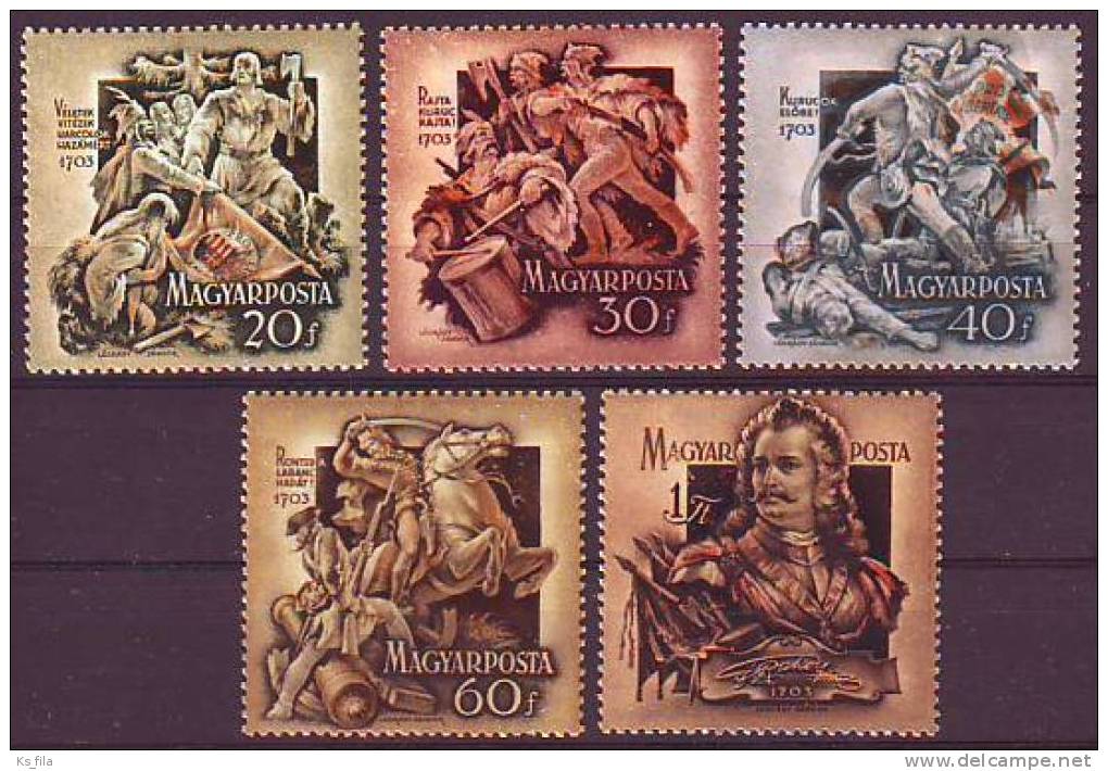 HUNGARY - 1953. 250th Anniv Of Rákóczi Rebellion - MNH - Unused Stamps