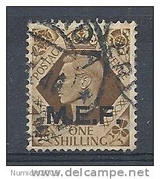 1943-47 OCC. INGLESE USATO MEF 1 S - RR8786-6 - Britische Bes. MeF