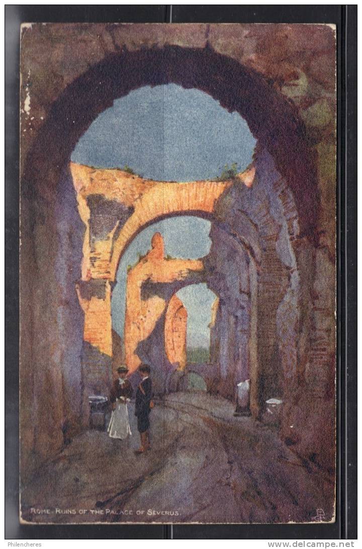 TUCK RAPHAEL CPA Ruins Of The Palace Of Sevenus - Postcard 7026 - Tuck, Raphael