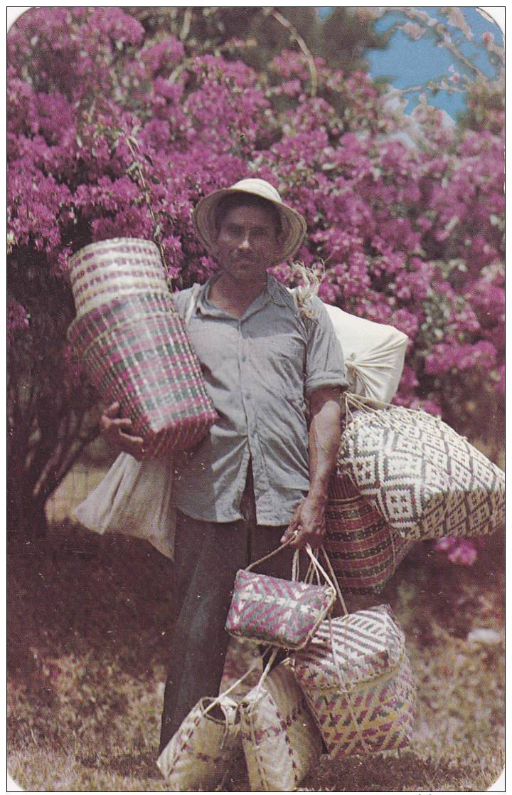 Basket Man , El Valle , Panama , 40-60s - Panama