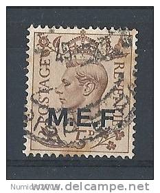 1943-47 OCC. INGLESE MEF USATO 5 P - RR8789-4 - Occ. Britanique MEF