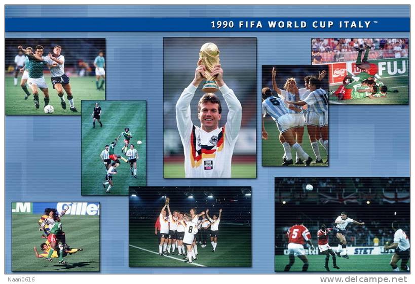 [Y38-45  ]  1990 FIFA World Cup Italy   , Postal Stationery -- Articles Postaux -- Postsache F - 1990 – Italie