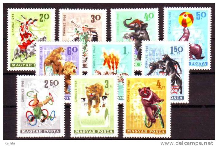 HUNGARY - 1965. Circus 1965. - MNH - Unused Stamps