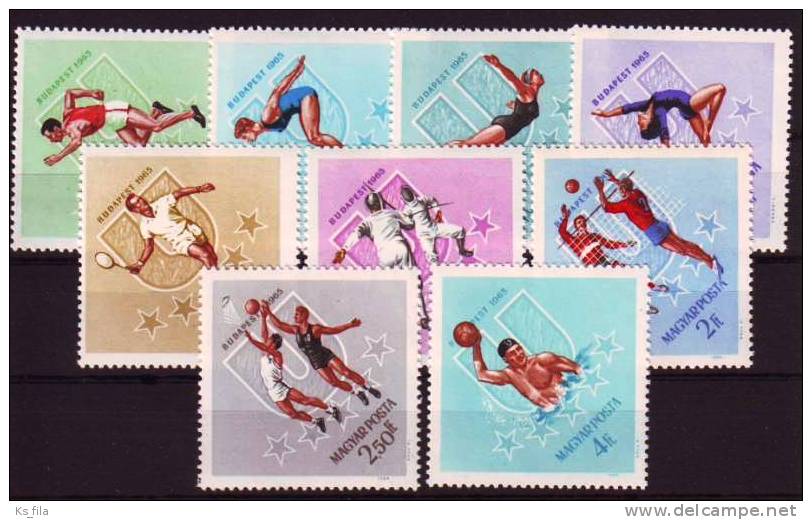 HUNGARY - 1965. University Games - MNH - Nuevos