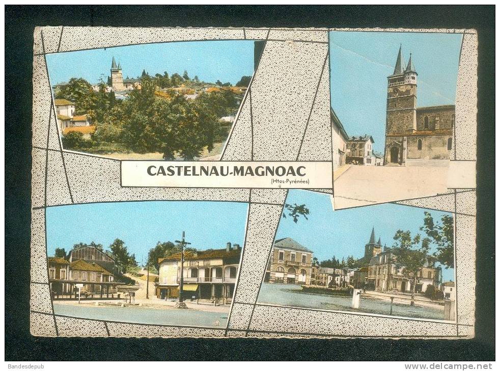 CPSM - Castelnau Magnoac (65) - Multivues ( COMBIER CIM ) - Castelnau Magnoac