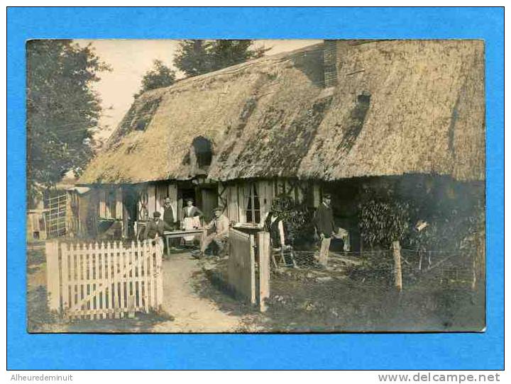 2 Carte Photo"CAFE"VINS"EPICERIE"BUREAU DE TABAC"famille L.BRIDE"devanture Et Arrière De La Boutique"couple Cafetier - Cafés