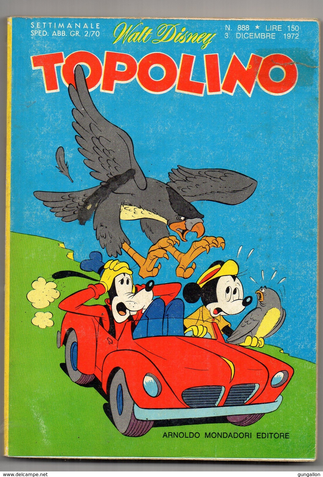 Topolino (Mondadori 1972) N. 888 - Disney
