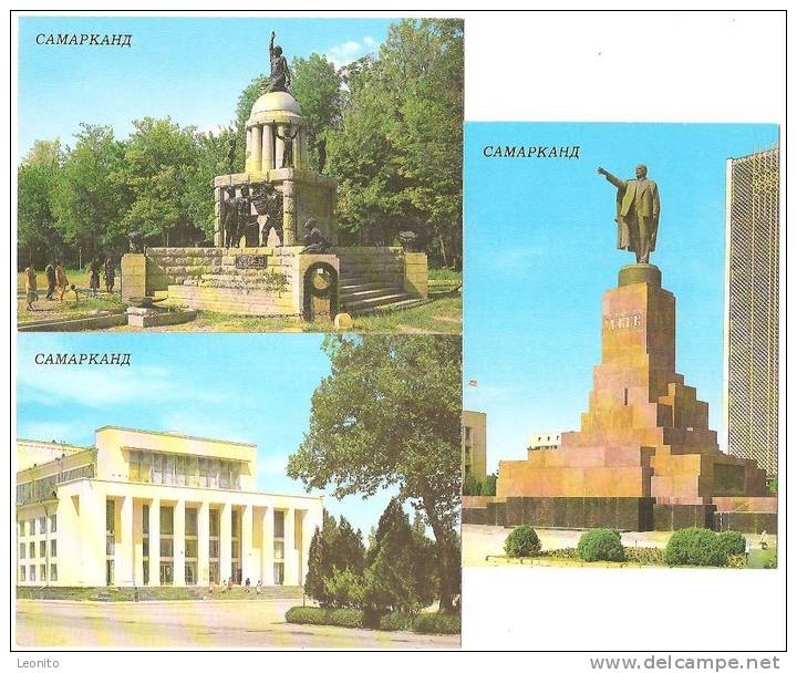 Usbekistan Samarkand Seidenstrasse 6 Postcards - Oezbekistan