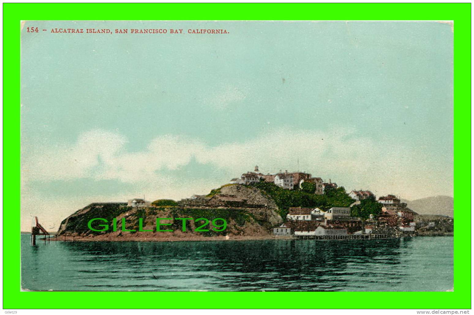 SAN FRANCISCO BAY, CA - ALCATRAZ ISLAND - EDWARD H. MITCHELL - - San Francisco