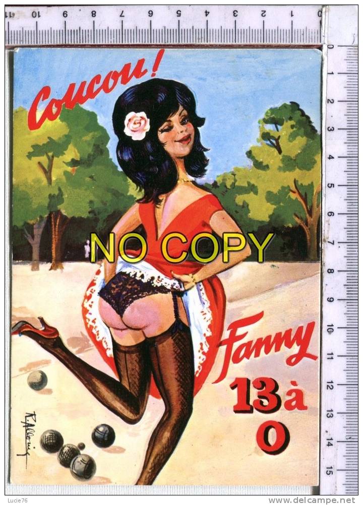 LA PETANQUE  -  Coucou  :    FANNY   13 à  0 - Petanca