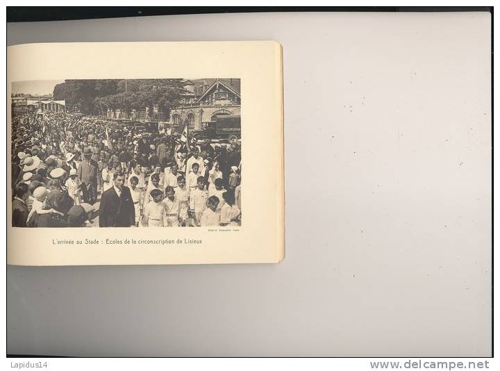 LA FETE DE JULES-FERRY  DU CINQUANTENAIRE DE L'ECOLE LAIQUE CAEN 28 JUIN 1931