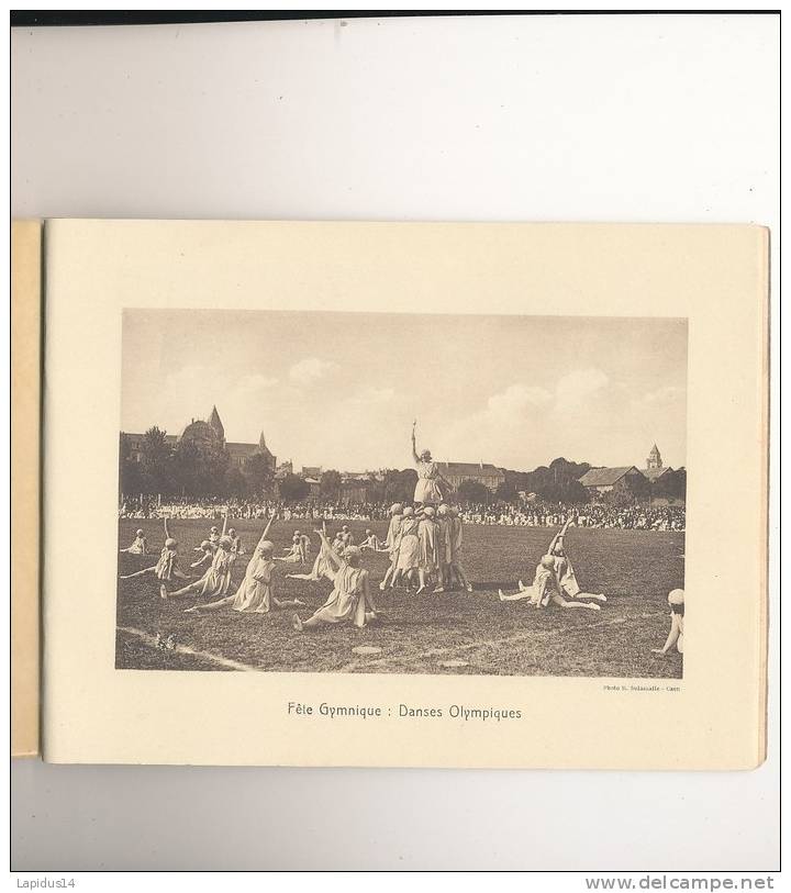 LA FETE DE JULES-FERRY  DU CINQUANTENAIRE DE L'ECOLE LAIQUE CAEN 28 JUIN 1931