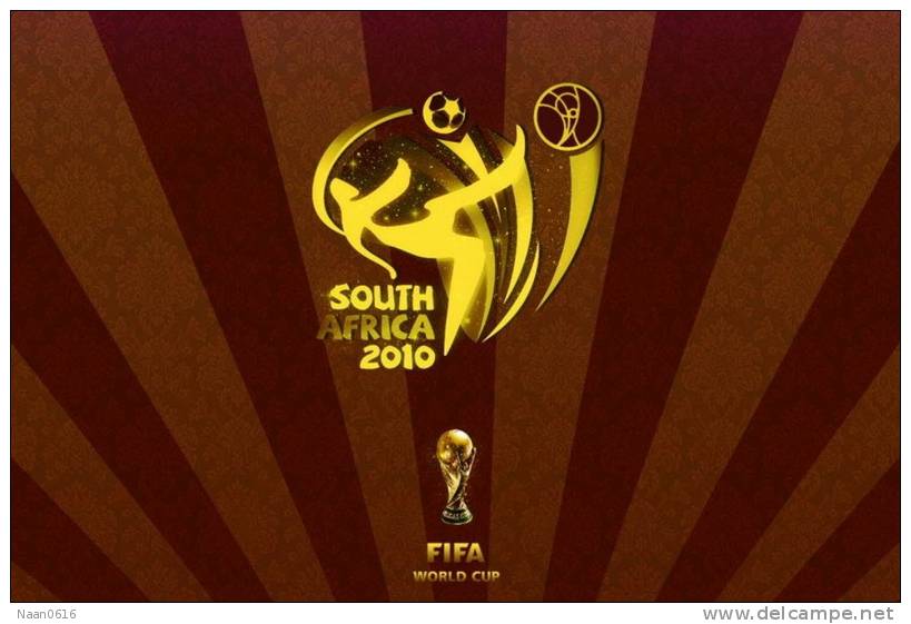 [Y38-101  ]  2010  FIFA World Cup South  Africa , Postal Stationery -- Articles Postaux -- Postsache F - 2010 – South Africa