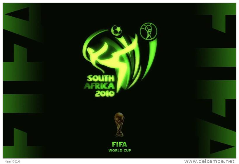 [Y38-119 ]  2010  FIFA World Cup South  Africa , Postal Stationery -- Articles Postaux -- Postsache F - 2010 – South Africa