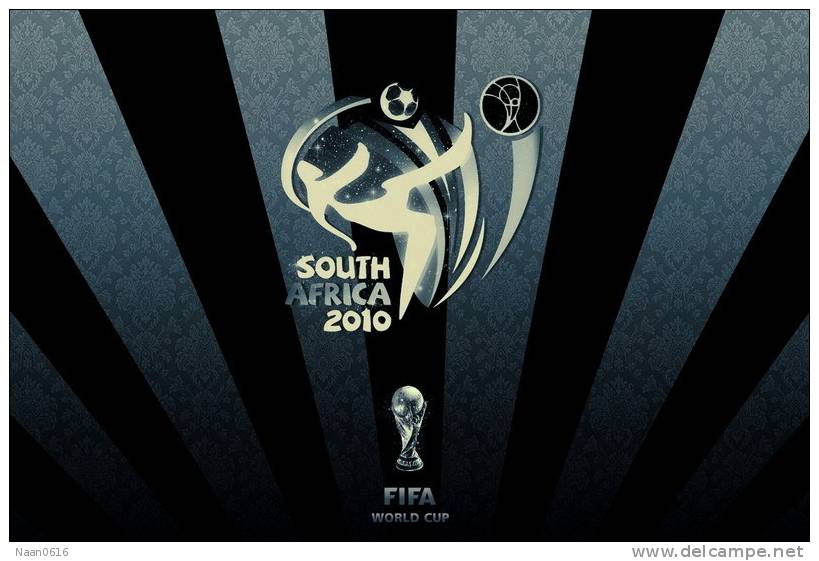 [Y38-130  ]  2010  FIFA World Cup South  Africa , Postal Stationery -- Articles Postaux -- Postsache F - 2010 – Sud Africa