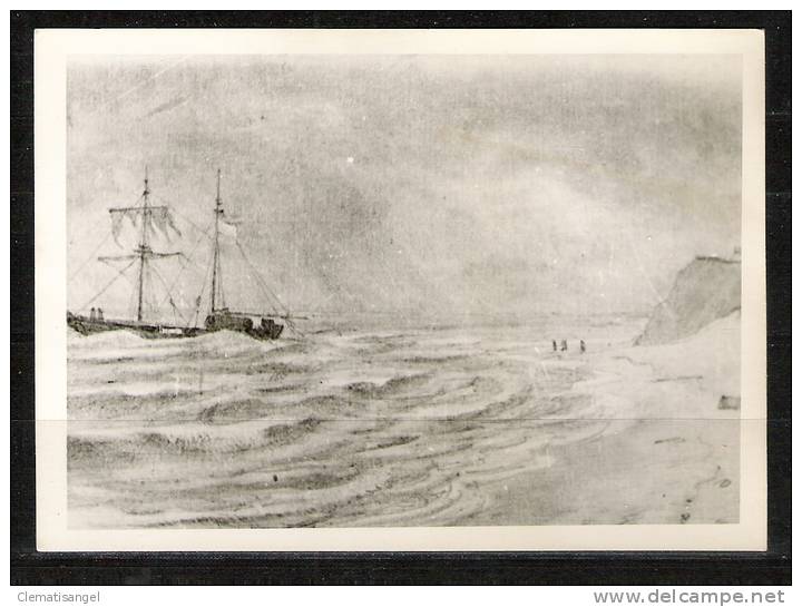 SELTEN!! SYLT FOTO * 20.11.1861 GESTRANDETER SCHONER "SENIOR"*!! - Sylt