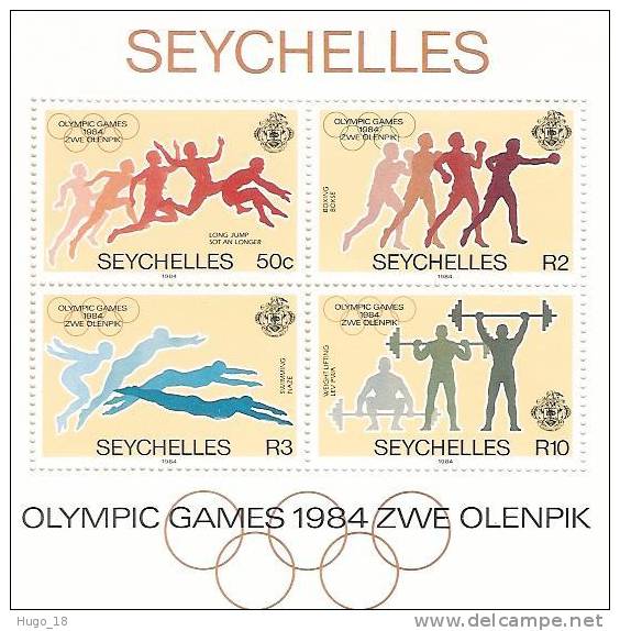 Seychelles 1984: Feuillet  YT N°24 - Seychelles (1976-...)