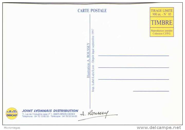 André ROUSSEY - Joint Lyonnais Distribution - La Vie En Roses - Roussey