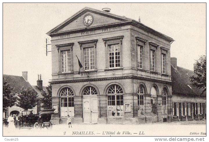 60 NOAILLES - L'Hôtel De Ville - Noailles