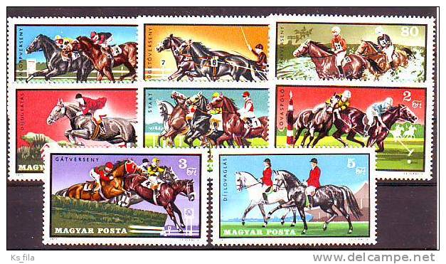 HUNGARY - 1971. Equestrian Sports - MNH - Nuevos