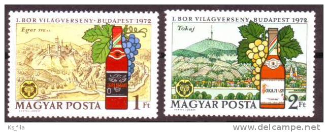 HUNGARY - 1972. World Wines Competition - MNH - Unused Stamps